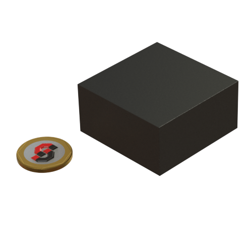 Ferrite magnet : 50mm L x 50mm W x 25mm T block - Supreme Magnets