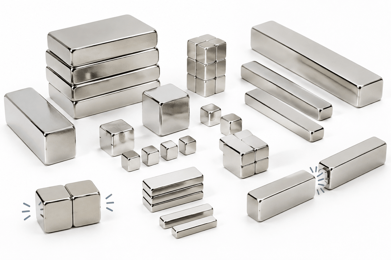 Neodymium Block-Cube-Bar magnets - The Quaint Magnet Shop of Supreme Magnets