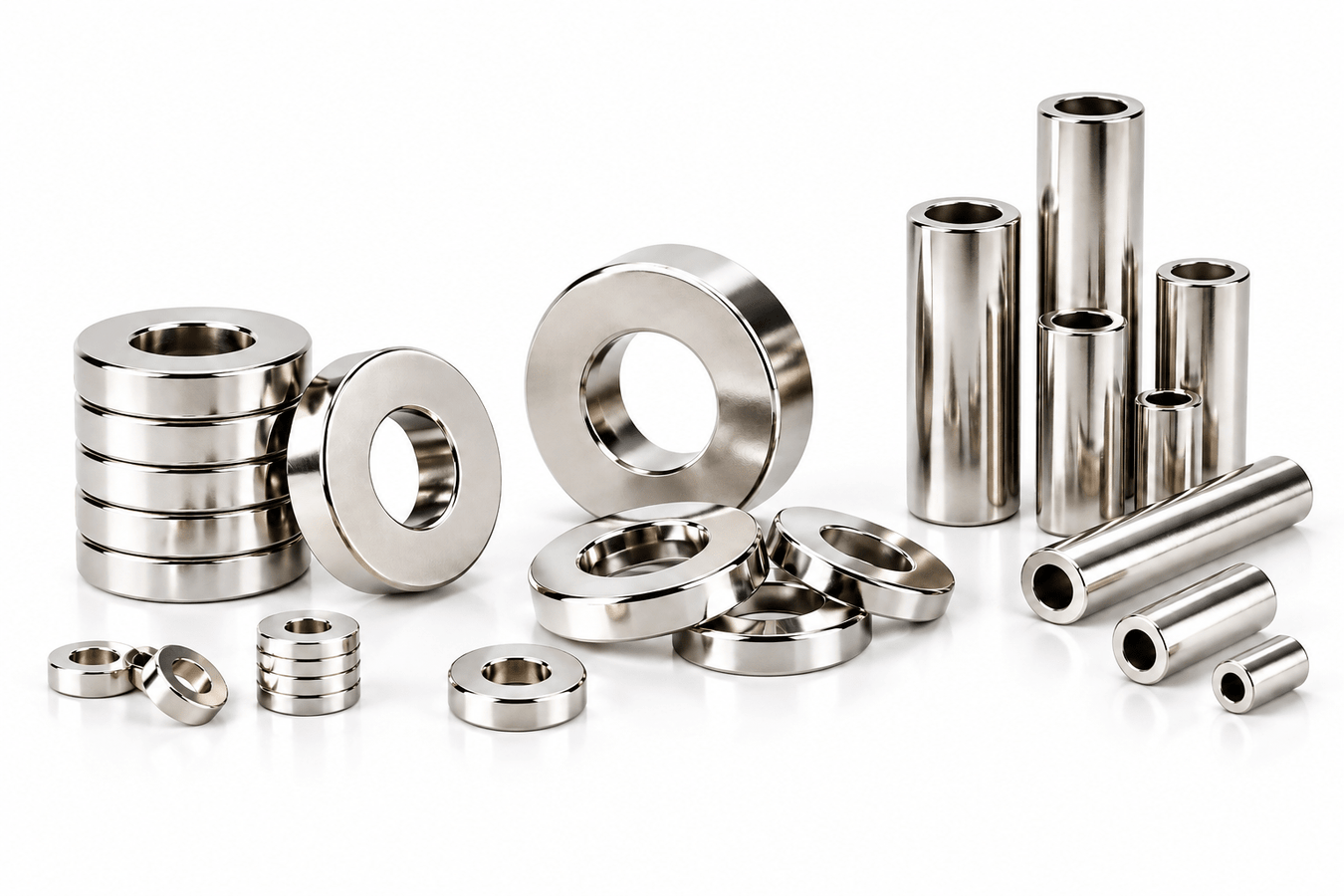 Neodymium Ring-Tube Magnets - The Quaint Magnet Shop of Supreme Magnets