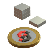 N52 Neodymium magnet block : 10mm L x 10mm W x 3mm H - The Quaint Magnet Shop of Supreme Magnets