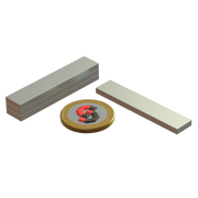 N52 Neodymium Magnet Block 50mm L x 10mm W x 3mm H - The Quaint Magnet Shop of Supreme Magnets