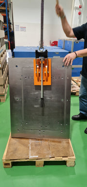 Sheet Lifter : Crane operated steel sheet lifting magnet - The Quaint Magnet Shop of Supreme Magnets