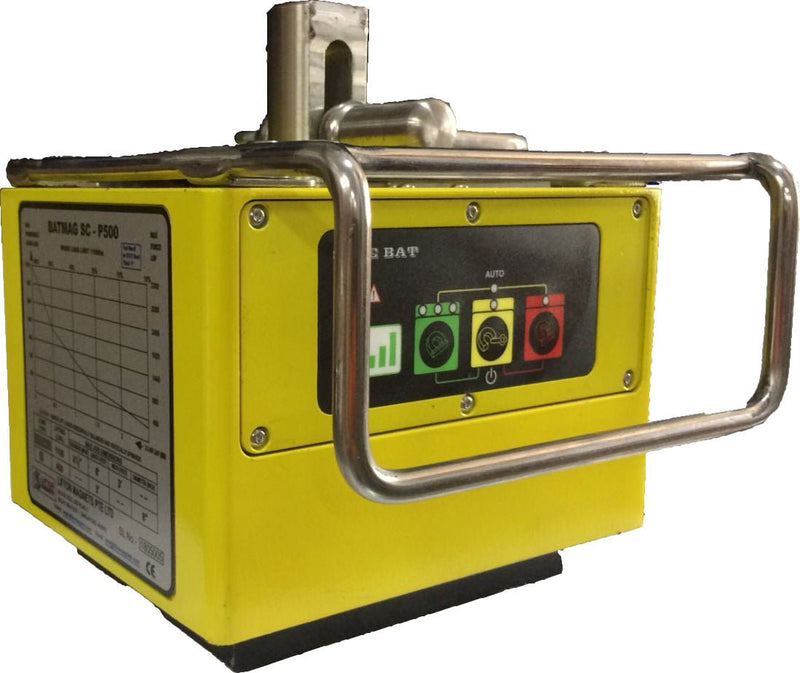 EP-BATMAG - Crane operated Autonomous Battery Electropermanent Lifting Magnet - The Quaint Magnet Shop