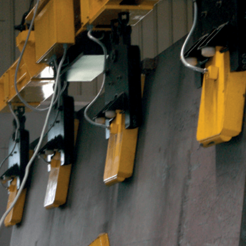 EPML-Plate/Tilt - Electropermanent magnet vertical steel plate lifting spreader magnet - Supreme Magnets