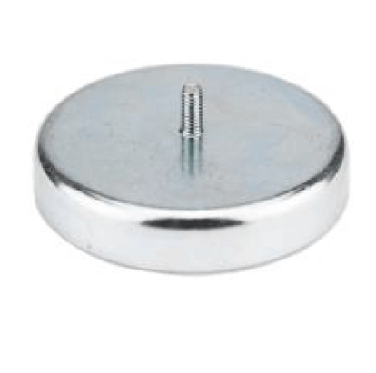 FA Series Ferrite Round Base Pot Magnet with Bolt - Supreme Magnets