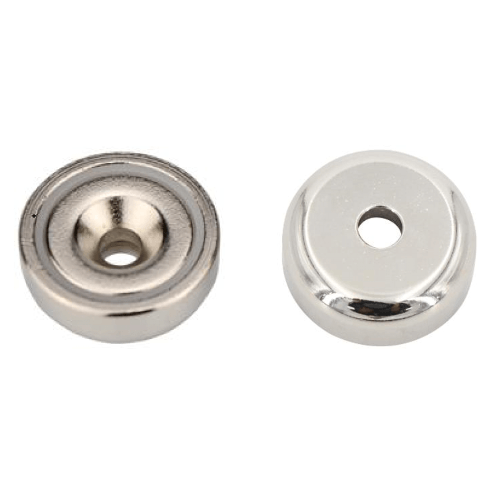Falcon Claw NA Series Supreme Round Base Neodymium Pot Magnet with Countersunk Hole - Supreme Magnets