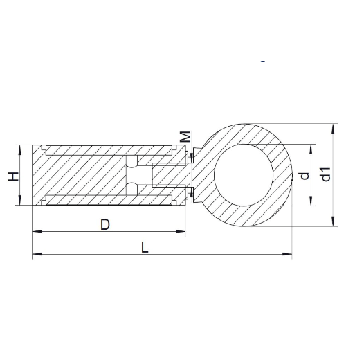 Falcon Claw NP1 Series Round Base Neodymium Fishing Magnet with 1 hanging point c/w Eye-Bolt - Supreme Magnets