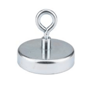 FD Series Ferrite Round Base Pot Magnet with Eye-bolt - Supreme Magnets