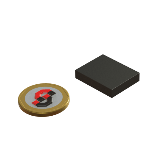 Ferrite magnet : 25mm L x 20mm W x 5mm T block - Supreme Magnets