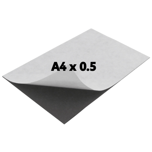 Flexi Magnet Self-Adhesive Sheet A4x0.5mm - Supreme Magnets