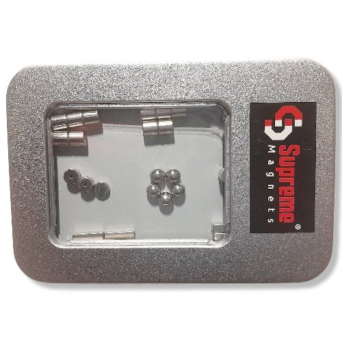 Mag-Buddy SuperNeo R&D Mini Marvel Silver Polypack - The Quaint Magnet Shop