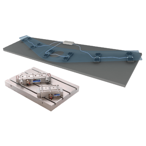 Magna Double : Double Sided EPM Clamp For Large Plate Machining And Special Applications - Supreme Magnets