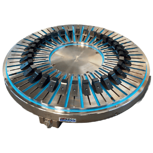 Magna Radial : Radial Pole Electropermanent Magnet Round Chuck - Supreme Magnets