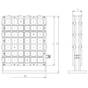 Magna Tomb : Square pole Electropermanent Magnet Tombstone - Supreme Magnets