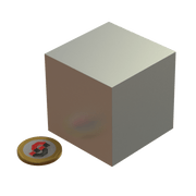 N52 Neodymium magnet 50mm cube : 50mm L x 50mm W x 50mm H - Supreme Magnets