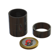 N52 Neodymium Magnet Epoxy Coat Ring 25mm OD x22mm IDx10mm H - The Quaint Magnet Shop of Supreme Magnets