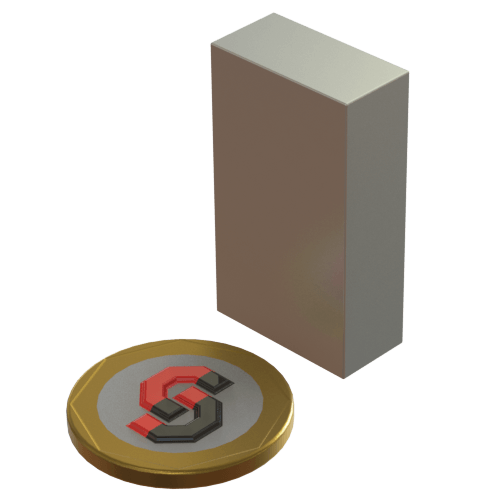 N52 Neodymium magnet block : 20mm L x 10mm W x 35mm T - Supreme Magnets