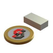N52 Neodymium magnet block : 20mm L x 10mm W x 6mm T - Supreme Magnets