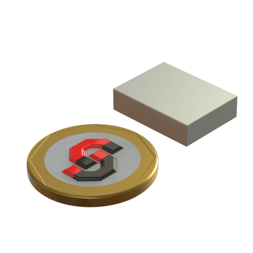 N52 Neodymium magnet block : 20mm L x 15mm W x 5mm T - Supreme Magnets