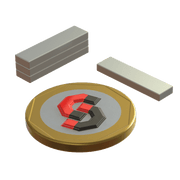 N52 Neodymium magnet block : 20mm L x 5mm W x 2mm T - Supreme Magnets