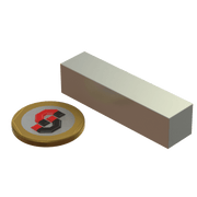 N52 Neodymium magnet block : 50mm L x 12mm W x 12mm T - Supreme Magnets