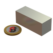 N52 Neodymium magnet block : 50mm L x 20mm W x 20mm T - Supreme Magnets