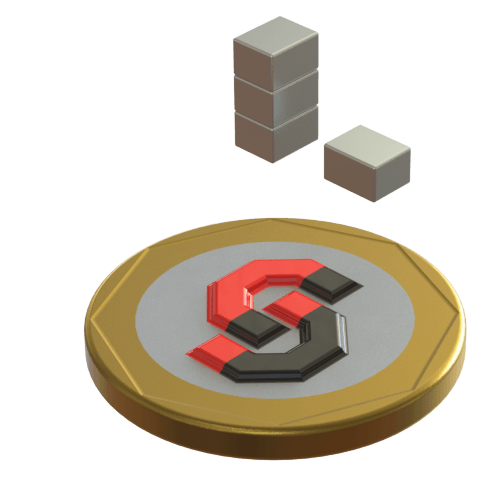 N52 Neodymium magnet block : 5mm L x 4mm W x 3mm T - Supreme Magnets