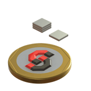 N52 Neodymium magnet block : 6mm L x 6mm W x 1mm T - Supreme Magnets