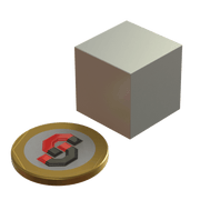 N52 Neodymium magnet cube : 20mm - Supreme Magnets