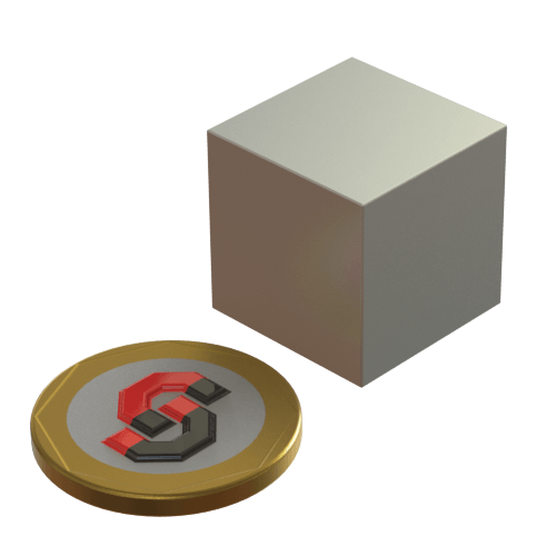 N52 Neodymium magnet cube : 20mm - Supreme Magnets