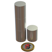 N52 Neodymium magnet cylinder: 20mm OD x 25mm T