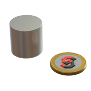 N52 Neodymium magnet cylinder : 22.5mm OD x 22mm T - Supreme Magnets