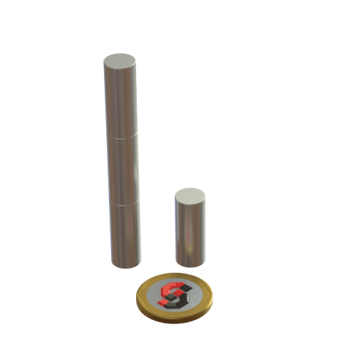 N52 Neodymium magnet disc : 10mm OD x 2mm T - Supreme Magnets