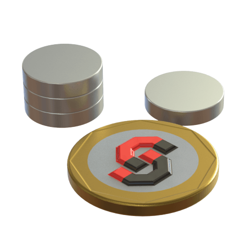 N52 Neodymium magnet disc : 14mm OD x 3mm T - Supreme Magnets