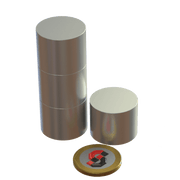 N52 Neodymium magnet disc : 25mm OD x 20mm T