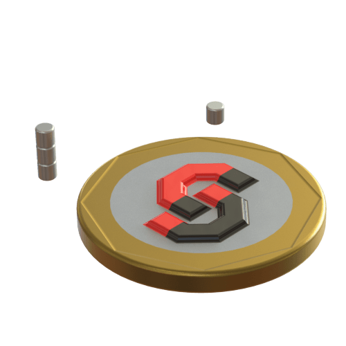 N52 Neodymium magnet disc : 2mm OD x 2mm T - The Quaint Magnet Shop