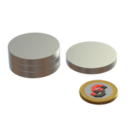 N52 Neodymium magnet disc : 35mm OD x 5mm T - Supreme Magnets