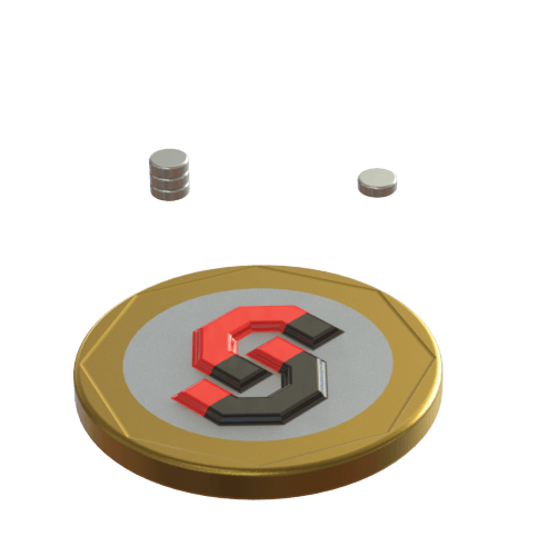 N52 Neodymium magnet disc : 3mm OD x 1 mm T - Supreme Magnets