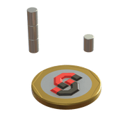 N52 Neodymium magnet disc : 4mm OD x 6mm T - Supreme Magnets