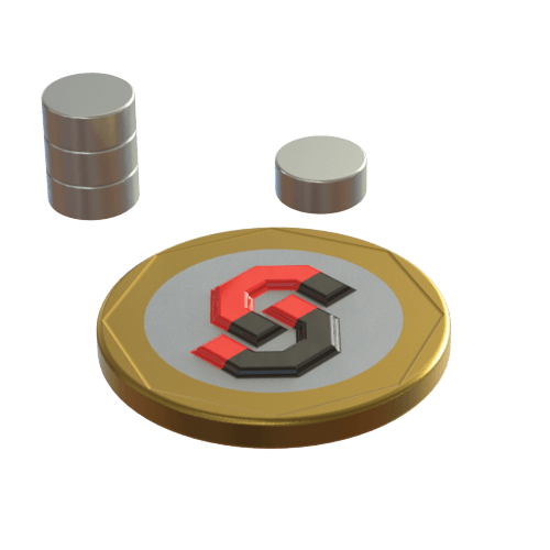 N52 Neodymium magnet disc : 7mm OD x 3mm T - Supreme Magnets