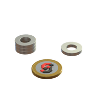 Strong Rare Earth N52 Neodymium Magnet Ring 18mm OD x 9mm ID x 3mm H - The Quaint Magnet Shop of Supreme Magnets