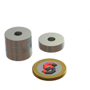 Strong N52 Neodymium Magnet Ring 20mm OD x 6mm ID x 6mm H - The Quaint Magnet Shop of Supreme Magnets