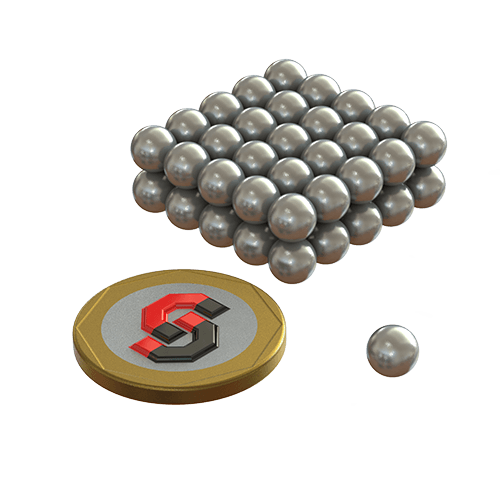N52 Neodymium magnet sphere : 6mm D - Supreme Magnets