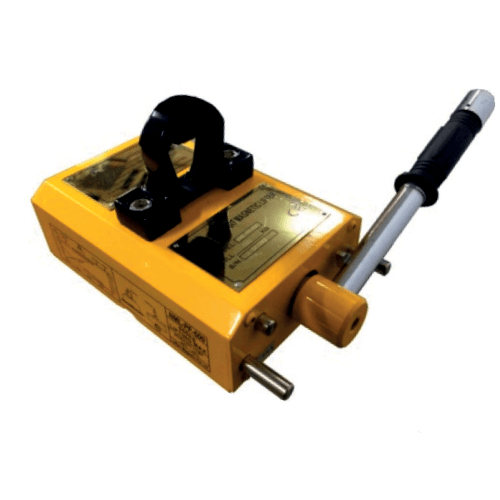 Neolifter - PF Series : Crane operated manual handle Flat-face model permanent magnet Neo lifting magnet - Supreme Magnets