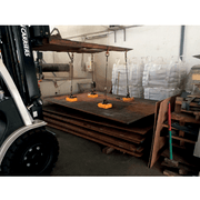 Neolifter - PF Series : Crane operated manual handle Flat-face model permanent magnet Neo lifting magnet - Supreme Magnets