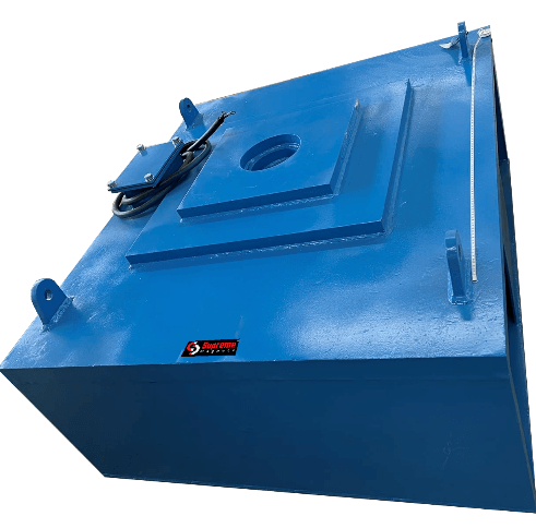 Overhead Separator : Stationary Suspended Electromagnet Separator - Supreme Magnets