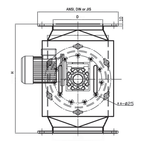 Rotary Grate Process Line fine impurity extraction Hopper Magnet - Supreme Magnets