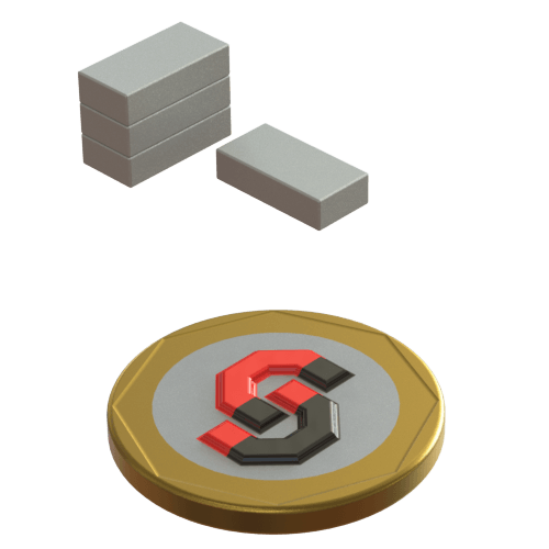 Samarium Cobalt magnet : 12mm L x 6mm W x 3mm T block - Supreme Magnets
