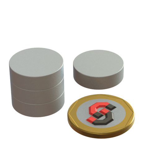 Samarium Cobalt magnet : 20mm OD x 6mm T disc - Supreme Magnets