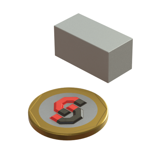 Samarium Cobalt magnet : 25mm L x 12mm W x 12mm T block - Supreme Magnets